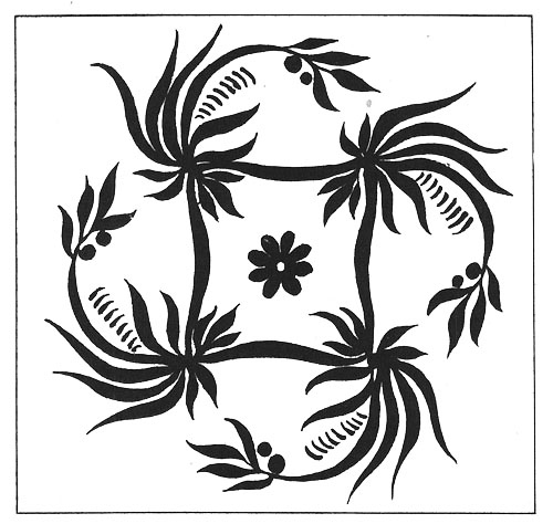 Хохломской орнамент «пряник»